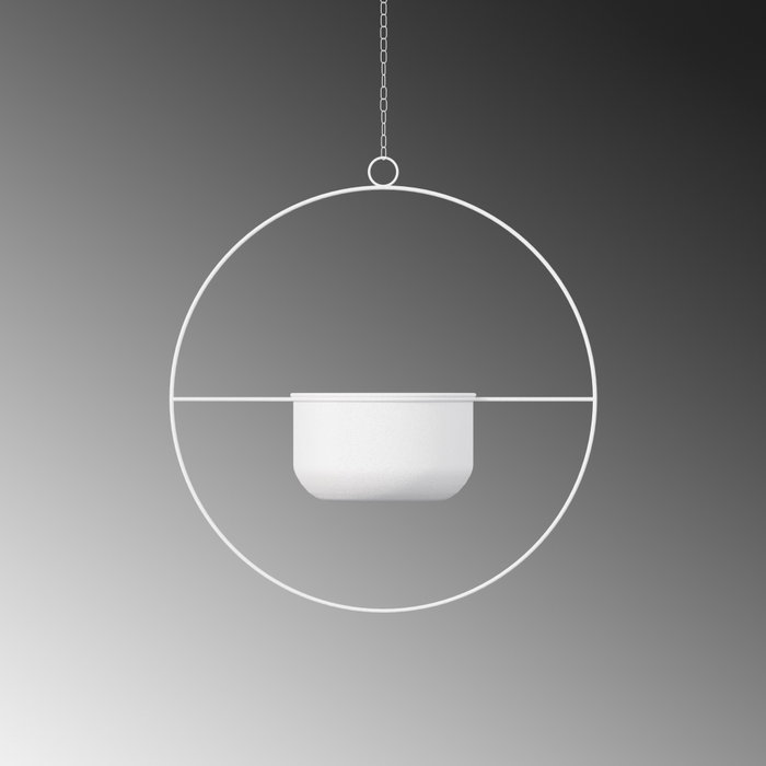 Aberto Design Payanda - Maceta decorativa Blanca